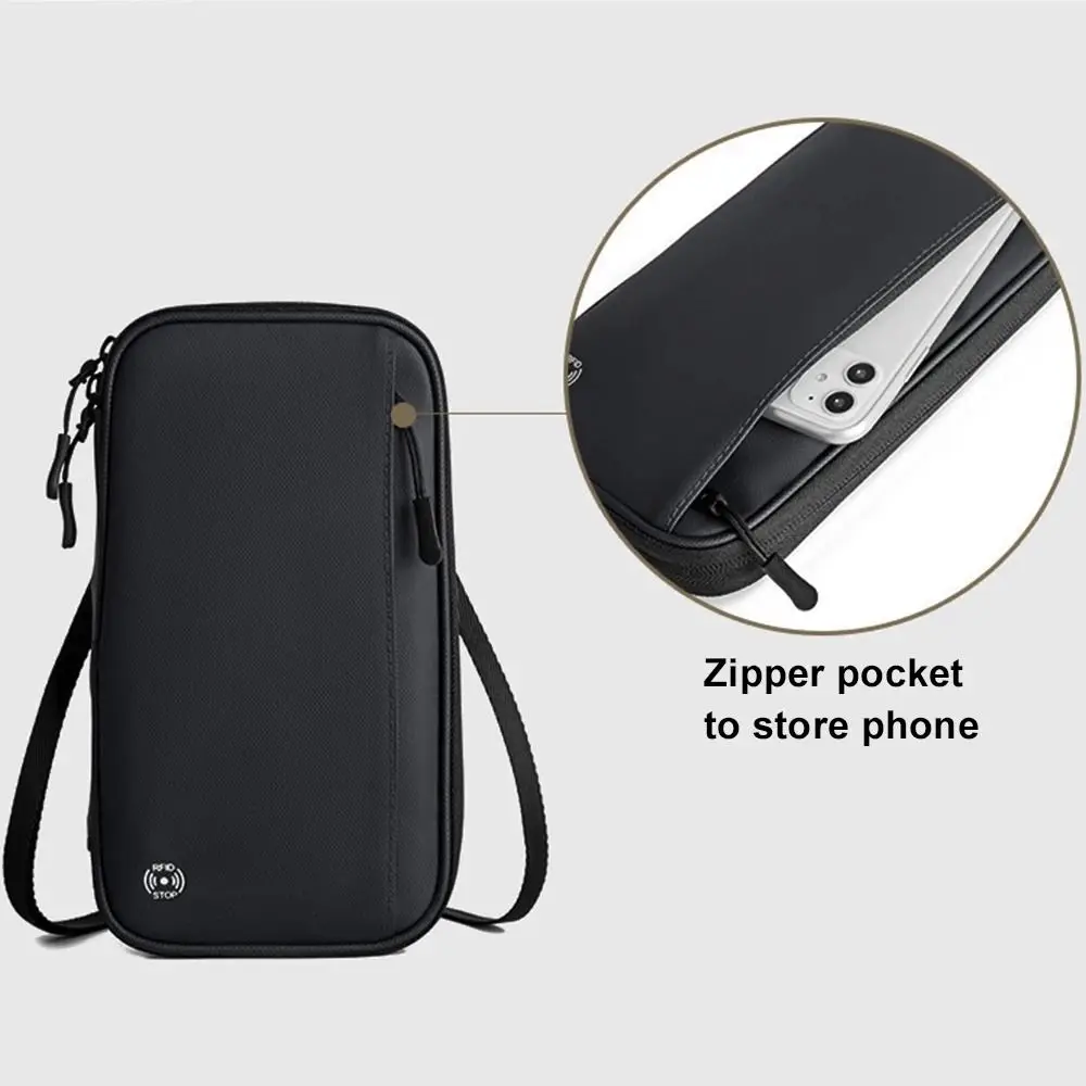 RFID Anti-Theft Family Passport Holder Storage Bag Waterproof Travel Wallet Portable Document Case Organizer