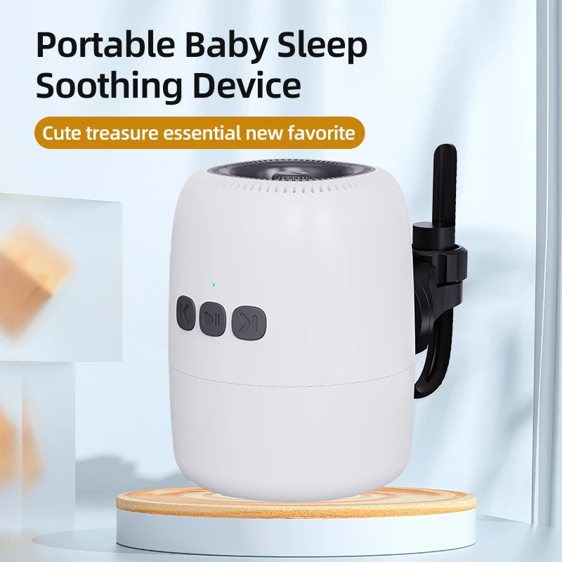 

Hands Free Baby Stroller Rocker Automatic Pram Vibration Device With Soothing Sounds Bluetooth Connectivity 45 Minutes Timer