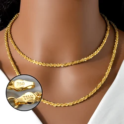 Copper Alloy Women's Necklace 18/20/22/24/in Various Lengths Suitable For Fashion Parties Jewelry Accessories Gifts