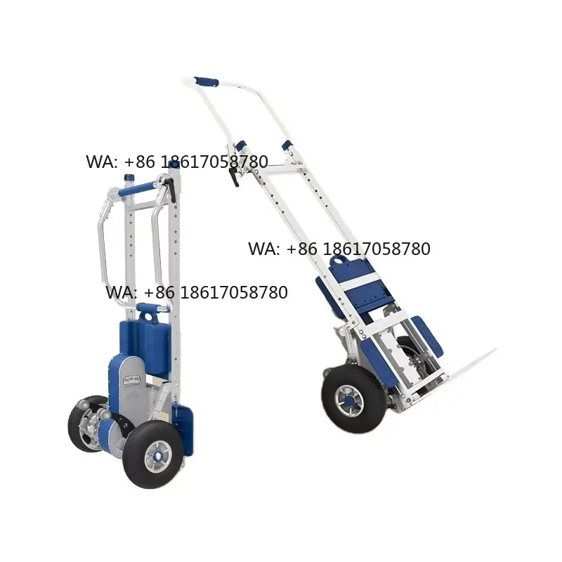 China CE Approve Aluminum Lithium Brake 200kg Stair Climbing Hand Truck Powered Stair Climber
