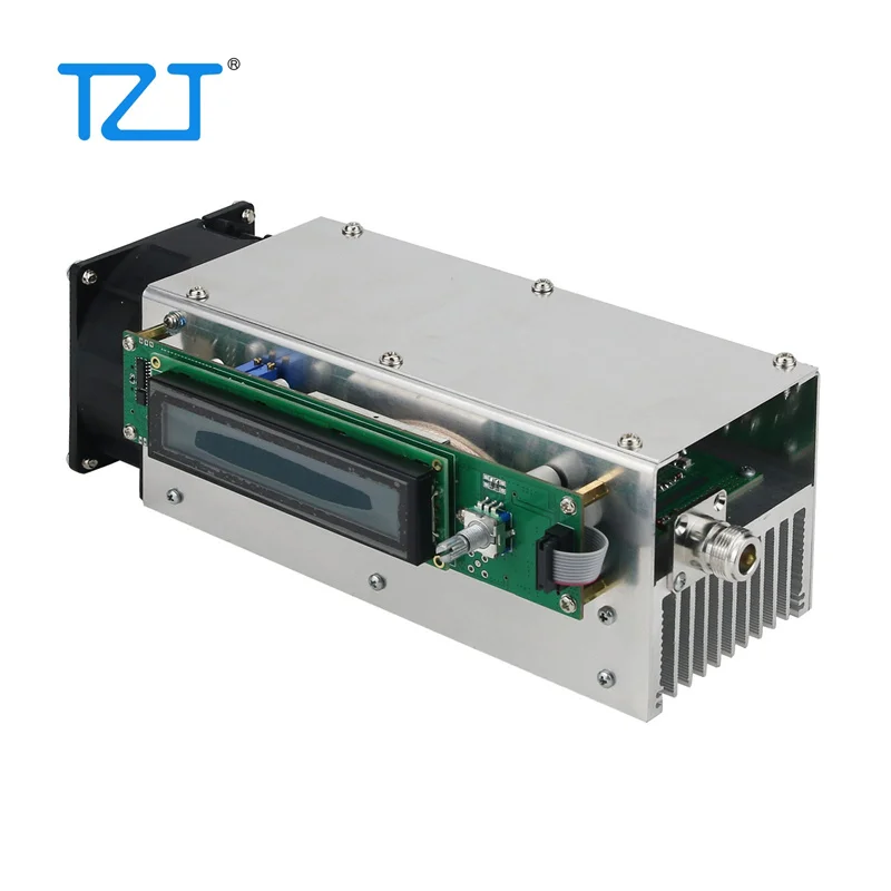 TZT 200 W 87,5–108 MHz einstellbarer FM-Stereosender mit vollem Schutzdesign für Amateurfunkstation