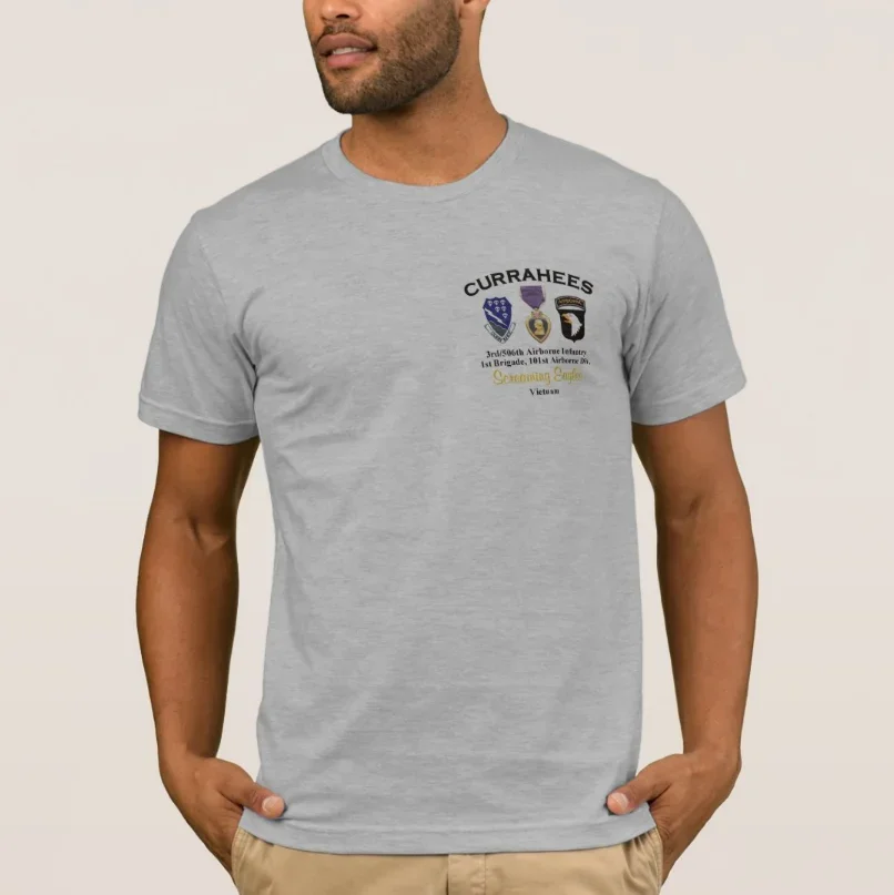 3rd Battalion (Airborne) 506th Infantry 1st Brigade 101st Airborne Division T-Shirt 100% Cotton Short Sleeve Casual Mens T-shirt