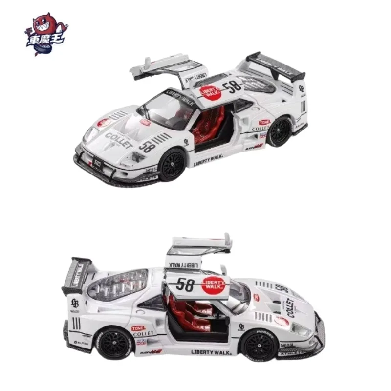 

Demon King Auto 1:64 F40 LBWK Cast Alloy Car Model - A gift for friends, an adult collection decoration item.