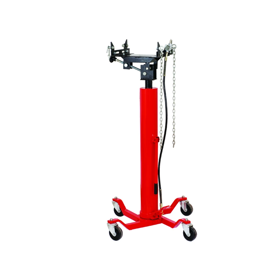 Heavy Duty Automotive Low Position Transmission Jack 0.5 Ton Capacity High Lift Transmission Jack