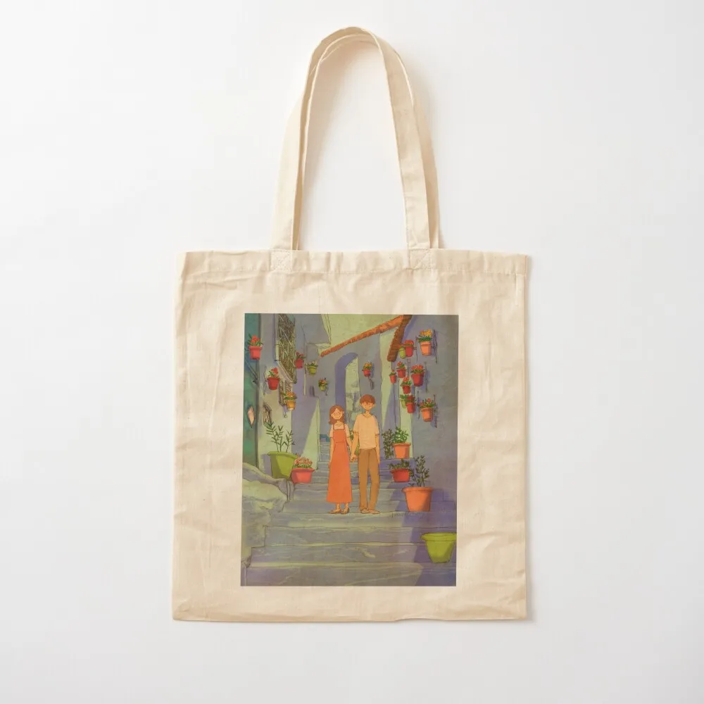 

Puuung Illustration No.460 Tote Bag supermarket folding bag tote bags cloth bags hand bags woman 2025 Canvas Tote Bag