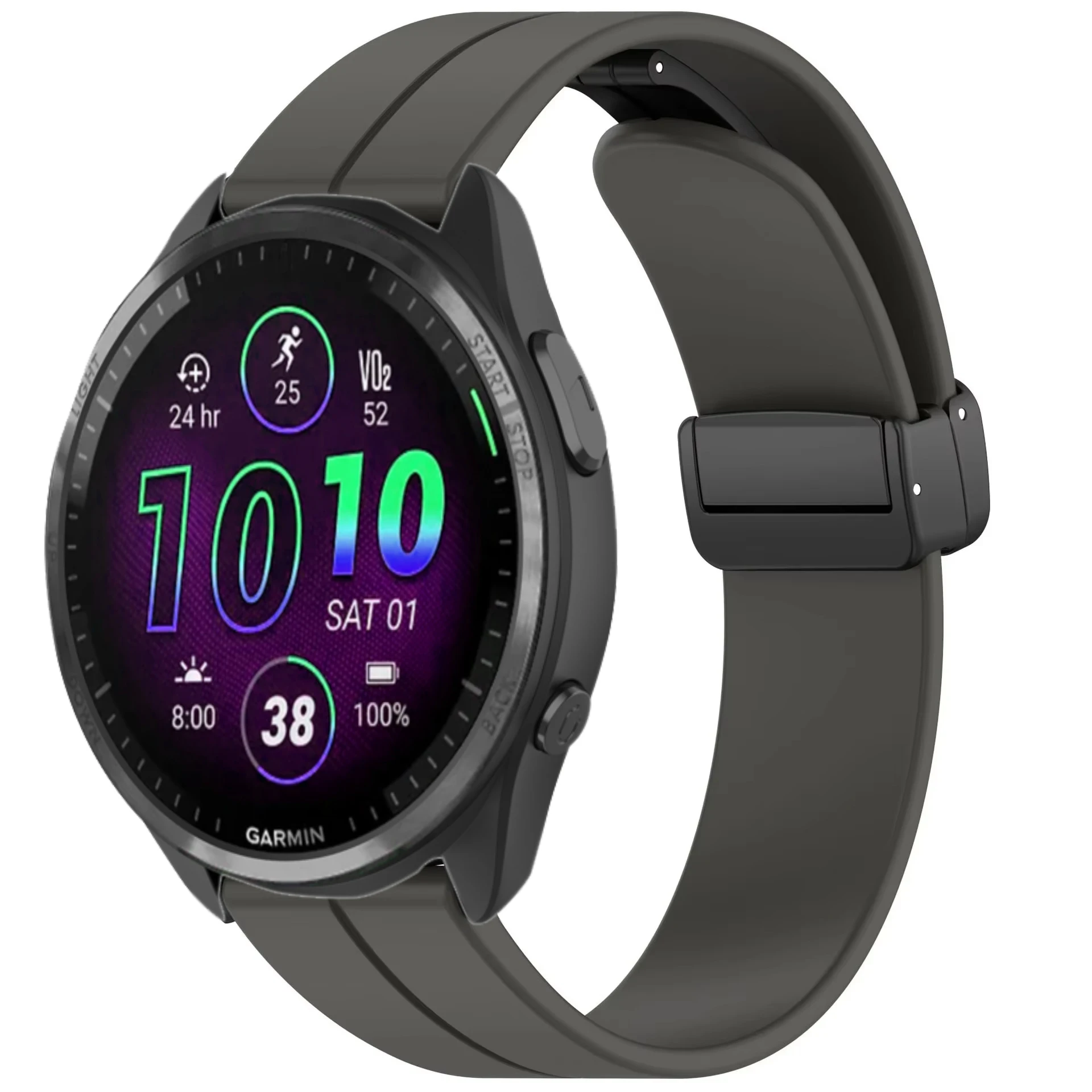 20 مللي متر 22 مللي متر سيليكون الفرقة ل Garmin Forerunner 55 645 165 245 965 255 الرياضة معصمه ل Garmin Venu 3 2/Vivoactive 5/Active 5