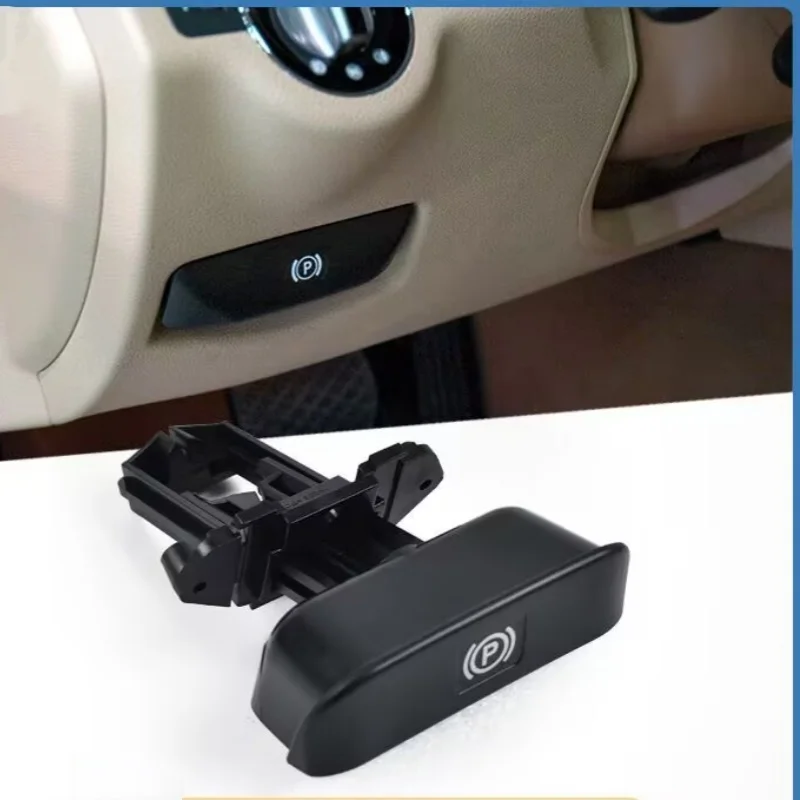 Car Hand Brake Lever Switch Parking Brake Hand Lever Suitable for Mercedes-Benz C-Class E-Class CLS E260 E300 E350 2011-2016