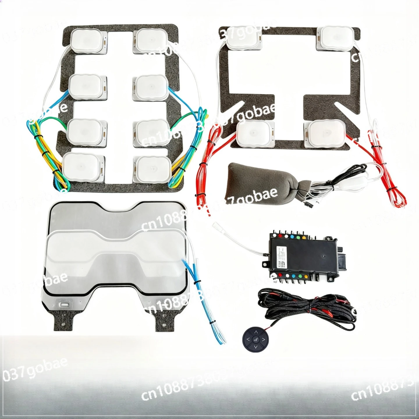 Car Seat Massage Modified TPU Pneumatic Massage Kit Car 12v Built-in