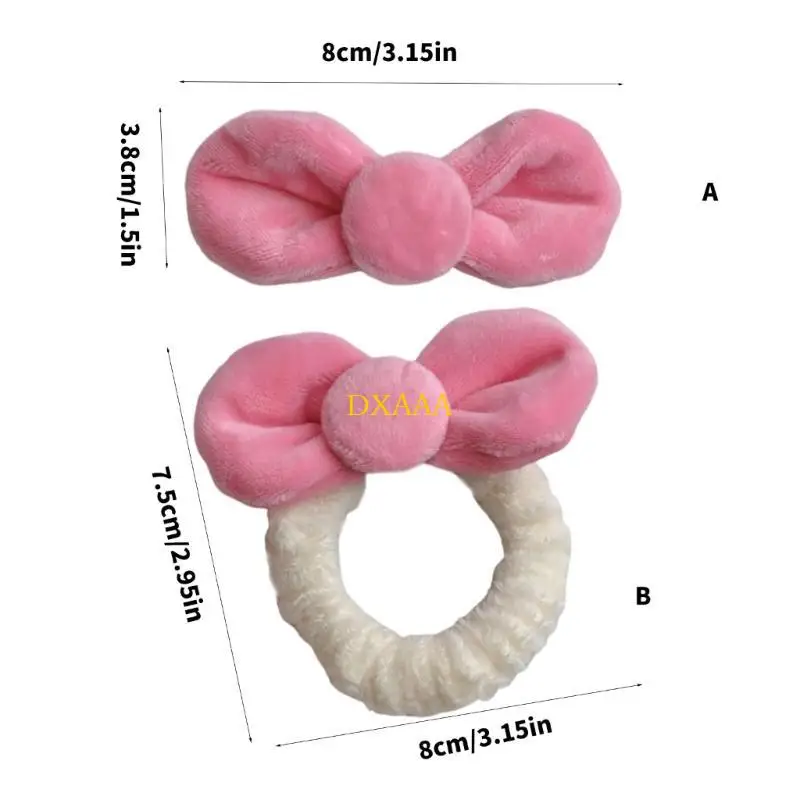 DXAA Lovely Hair Barrette Side Clip Pinkness Hair Bows Children Hair Shaping Ornament