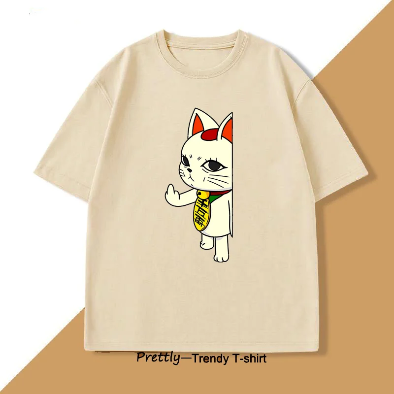 Dandadan Turbo Granny Cat T-shirt Manga Designer Unique Cosplay Momo Anime Tshirt Casual Short Sleeve Men's Clothing Tees image 3