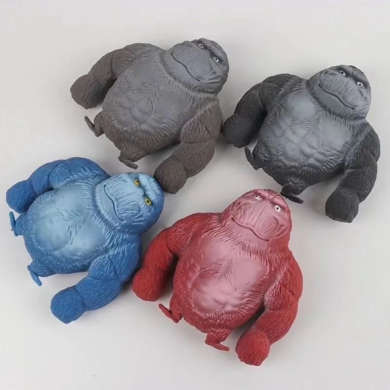 GooJits Super Hero Maxi Baba Orangutan Shark Mummy Squeeze Squishy Rising Anti Stress Toys Figurines Collectible Boys Kids Gift