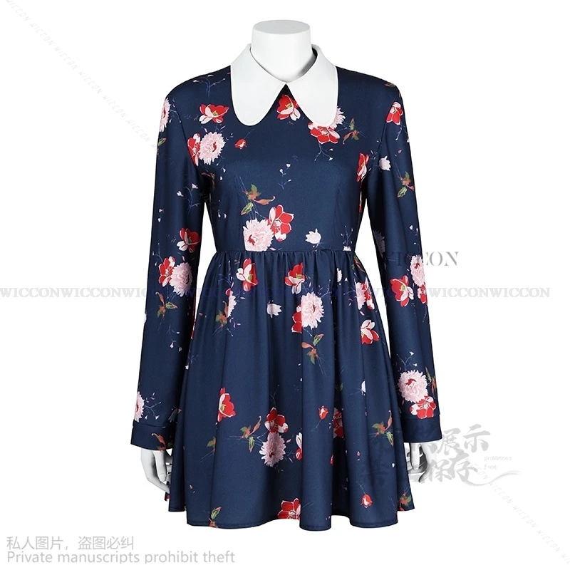 

Joker Gaga Ugly Harley Queen Cosplay Costume Lolita Dress Joker 2 Halloween Party Carnival Stage Performance Clown Flower Dress