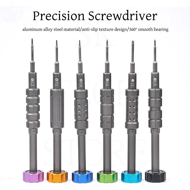 2D Precision Screwdriver Set Hand Tools For IPhone LCD Screen Disassembly Magnetic Multi Types Anti-Slip Cell Phone Repair Tool