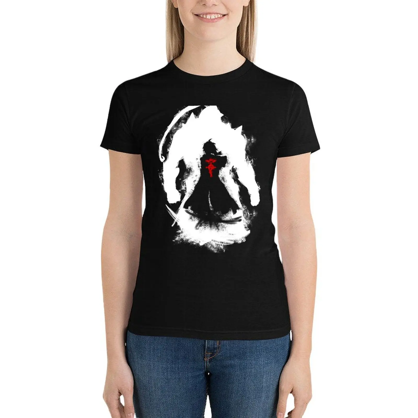 

Elric Brothers - FMA T-Shirt Female clothing lady clothes summer clothes luxury designer clothing Women