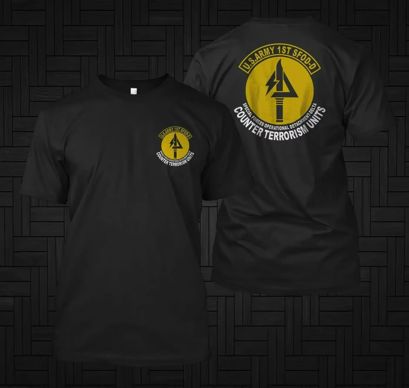 US Army 1st Special Forces Operational Detachment-Delta T-Shirt. Summer Cotton Short Sleeve O-Neck Unisex T Shirt New S-3XL