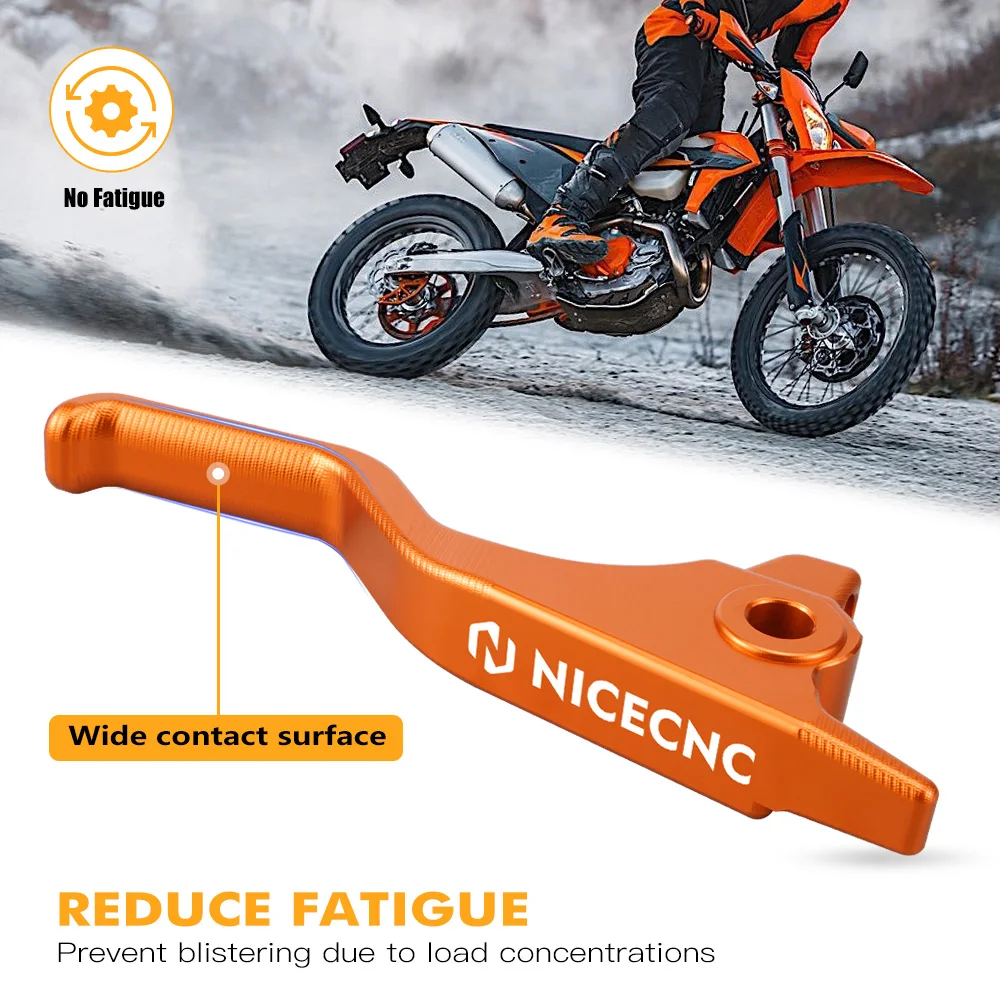 NICECNC For 2014-2024 KTM EXC 300 XCW EXCF 500 450 400 350 300 250 200 150 125 SX XC SXF XCF Motorcycle Brembo Short Brake Lever - Image 5