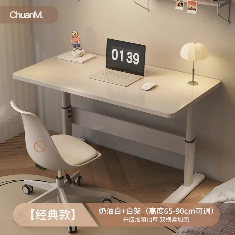 Mobile Lift Folding Computer Desk Study Table Height Adjustable Computer Desk Lap Bed Tray Standing Mesa Furniture Bed Desk HY