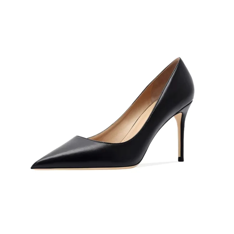 Elegant Heels Luxury Star Style Women\'s High Heels Elegant Matte Classic Pumps Pointed Toe Thin Heel Prom Shoes for Women 2026