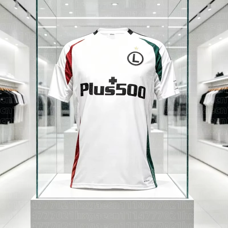 Nova Camisa de Futebol Masculina 2026, Kit do Super Time de Futebol, Legia Varsóvia, Tecido de Secagem Rápida, Ideal para Treino e Uso de Torcedores