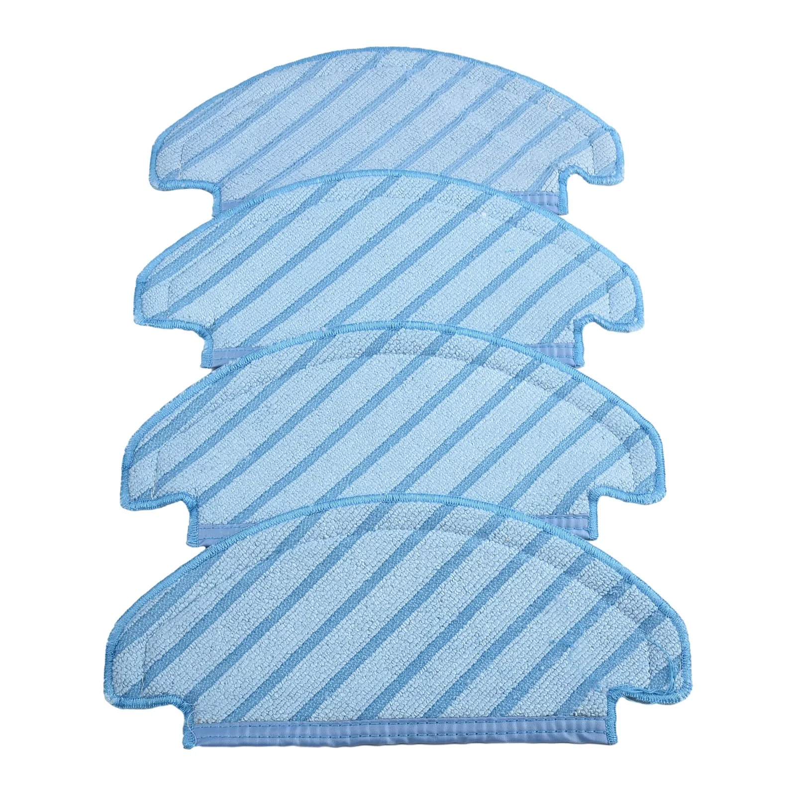 Home Tools Mopping Pad 4 Pcs For Deebot Microfibre Pad N10 N10 Plus Robot Vacuum Cleaner Strong Water Absorption