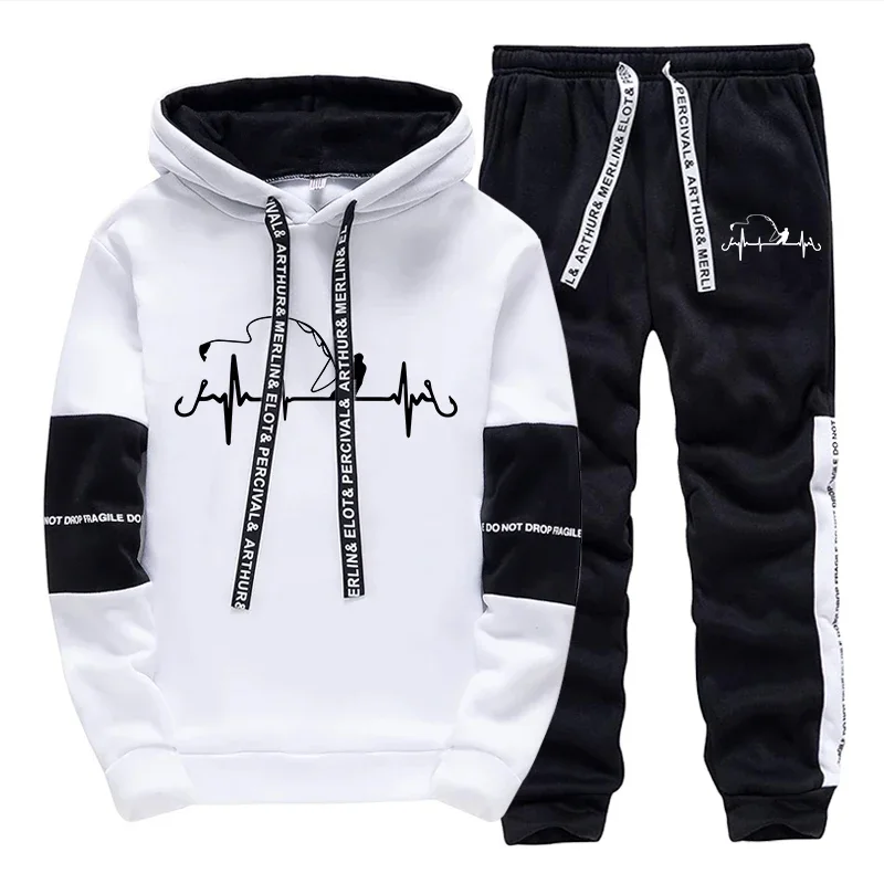 Single Sweatshirts And Sweatpants Casual Men's Hooded Tracksuit Outdoor Daily Sports 2026 Spring Hot Sales Comfortable Quality