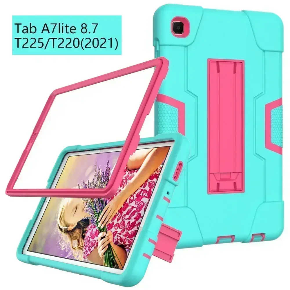 Case for  Samsung Galaxy Tab A7 Lite 2021 SM T220 T225 Shock Proof full body Kids Children Safe non-toxic tablet cover