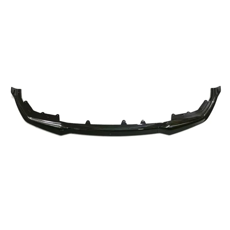 For BMW 3 Series G20 2020-2022 Bright Black Spoiler Front Bumper Lip Diffuser Front lip Front Chin black Spoiler MP Body Kit