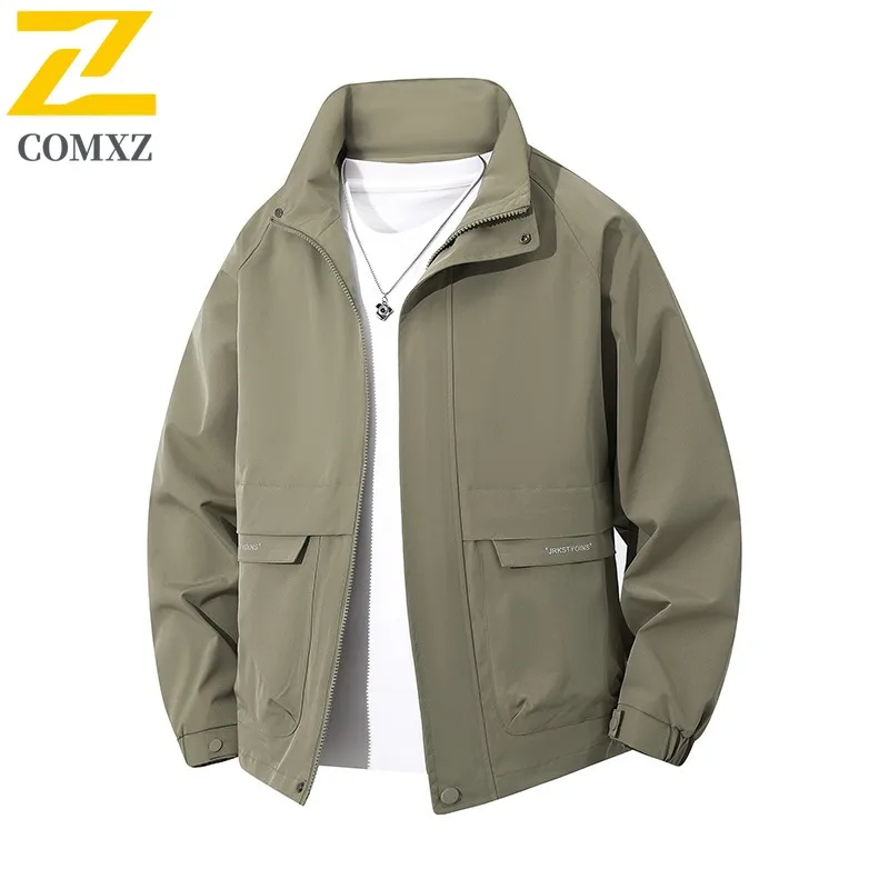

COMXZ 2025 New Hot Sale Spring Autumn Casual Jacket Unisex New Fashion Top Outdoor Sport Mountaineering Coat Cross Border 2524
