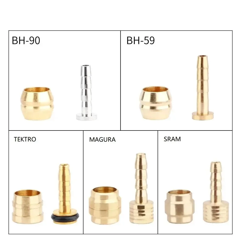 10/20 pcs Bicycle Brake Olive Connecting Inserts for SHIMANO BH90 BH59 SRAM Magura Tektro Cycle Hydraulic Disc Brake Hose