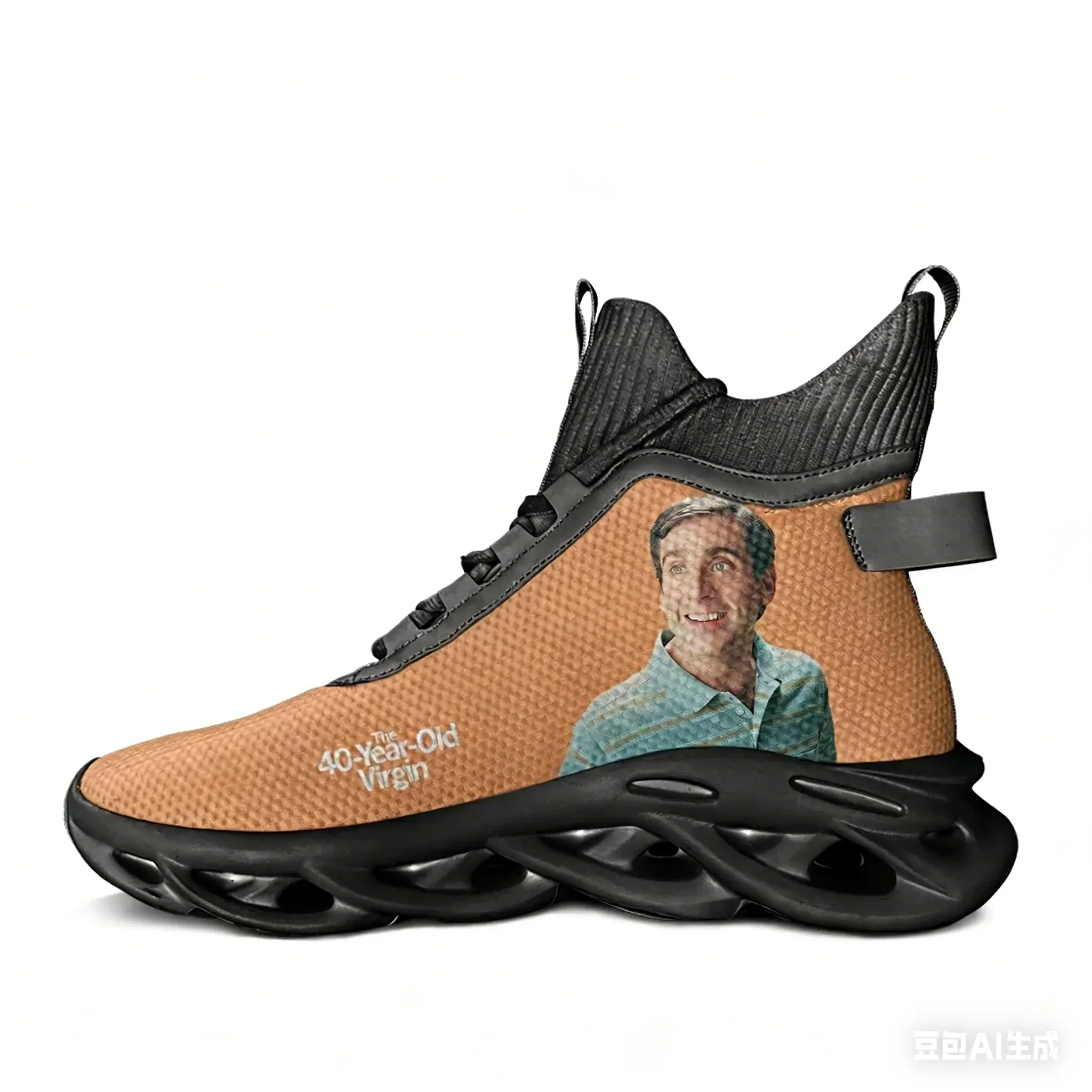 

The 40 Year Old Virgin High Top Flats Sneakers Mens Womens Sports Shoe High Quality Sneaker Lace Up Mesh Footwear Custom Shoes