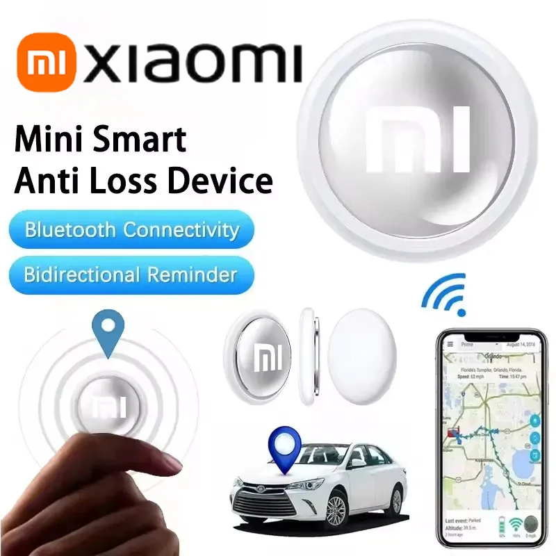 Xiaomi Mini Smart Tracker Children Pet Wallet GPS Location Tracker Anti-lost Device Bluetooth 4.0 Mini Portable Tracking Locator