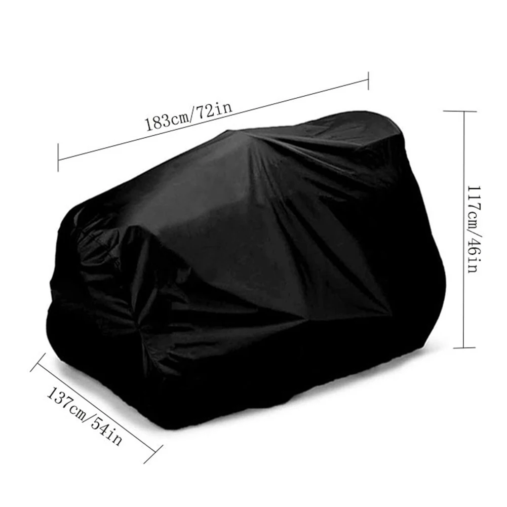 210D Fabric Lawn Tractor Cover Protects Your 100 X300 Series from UV Rays and Extreme Weather Damage Effectively