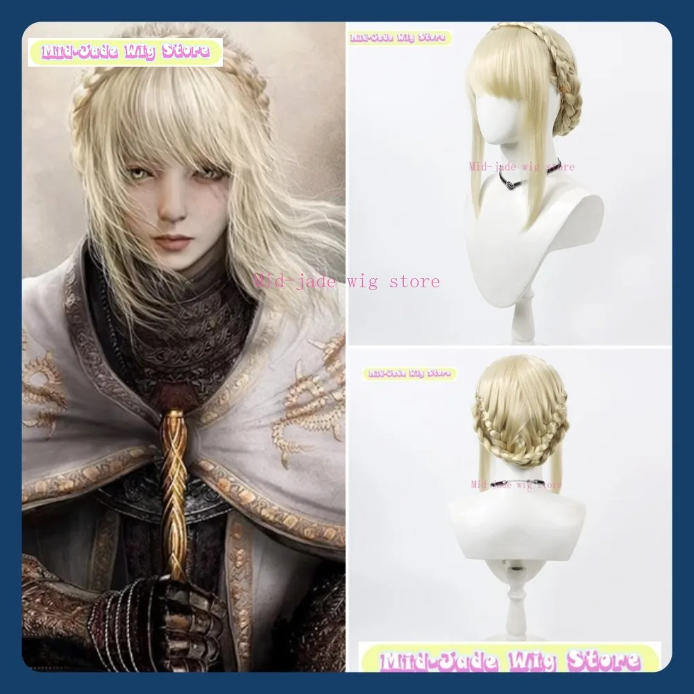 

Mid-jade Wig Store Roderika Cosplay Wig Anime Game Role Playing Synthetic Hair Halloween Party