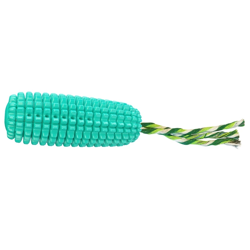 Dog Toothbrush Chew Toy, Dog Chew Toys for Aggressive Chewers Dental Care Brushing Stick for Hygiene Corn Shaped