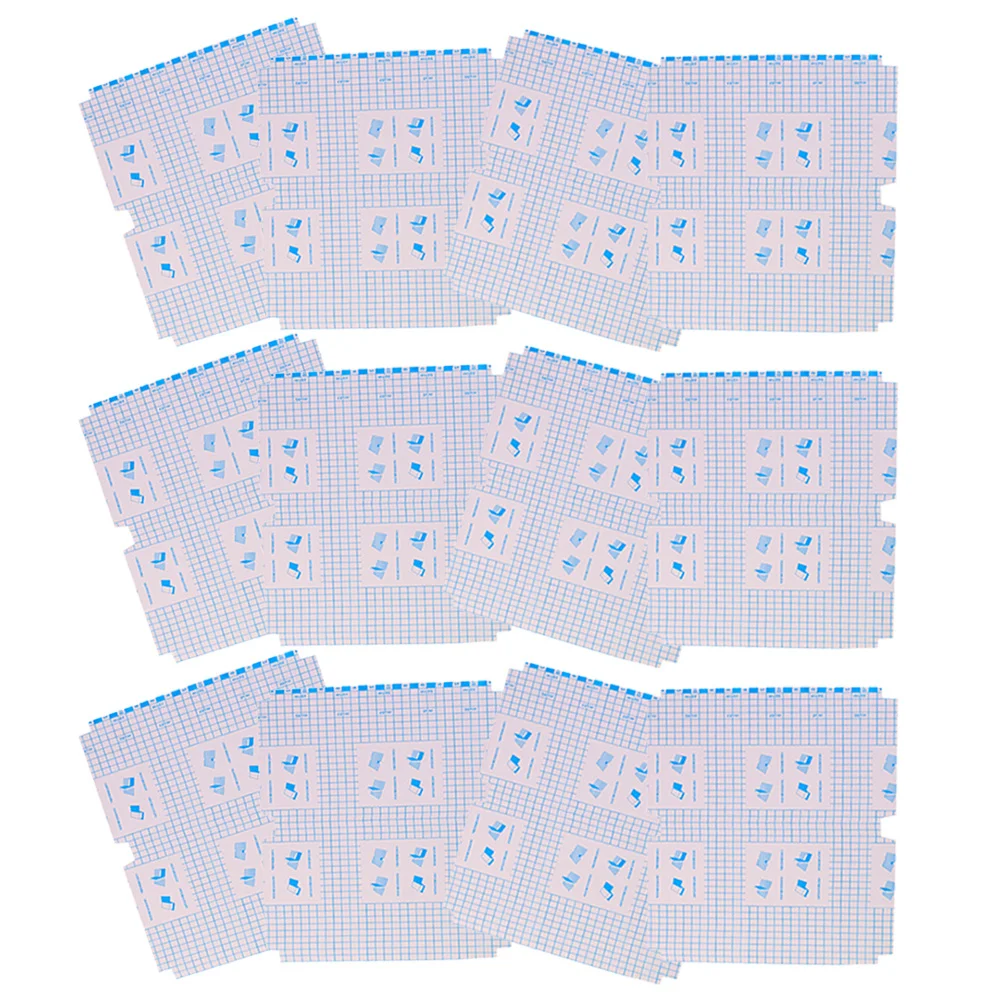 

16pcs Book Protective Films Premium Plastic Waterproof Dustproof Self-Adhesive Covers For Textbooks Anti-Wrinkle Frosted Book