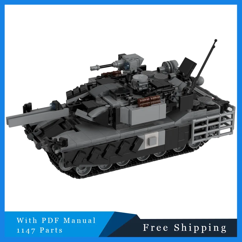 

1147 шт. креативные строительные блоки, основная битва, черный танк, модульная модель, обучающая игрушка «сделай сам», сборка, подарок на Рождество и фестиваль для мальчиков