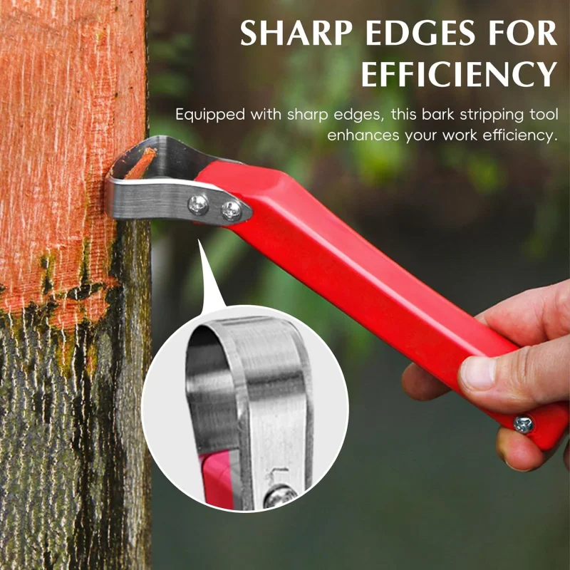 1PCS Fruit Tree Rot Scraping Bark Knife Repairer Tree Disease Scraper Multifunctional Peel Dual-use Tree Scratching Orchard Tool