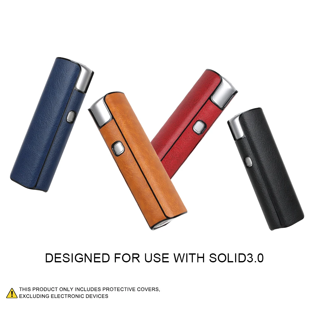 

PU leather protective case suitable for LiL SOLID 3.0, with a fashionable texture of protecting electronic cigarette accessorise