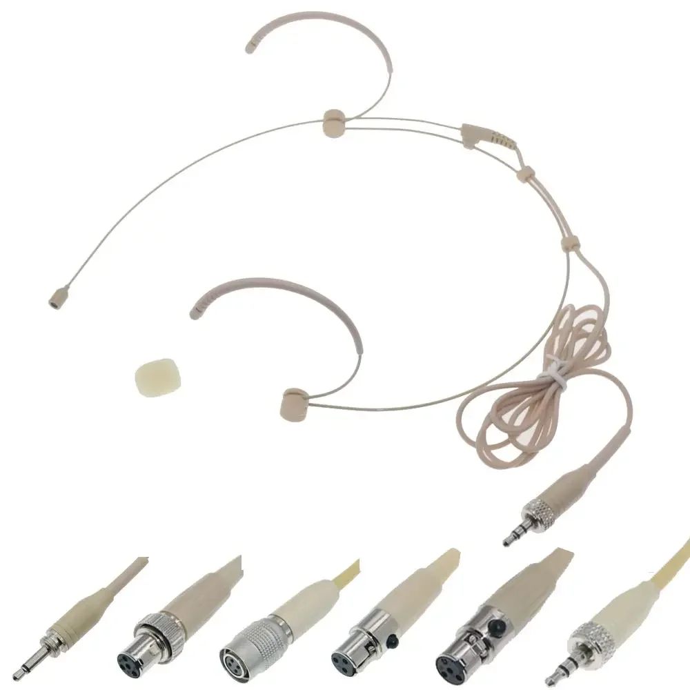 

RPM550 сильный головной вокальный микрофон для Sennheiser G3 G4 Shure MiPro TA4F AKG 3-контактная аудиосистема BeltPack