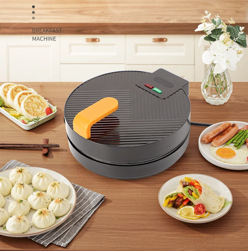 Non-Stick Mini Donut Making Machine, 8 furos Donut Machine, Waffle Maker, Uso Doméstico