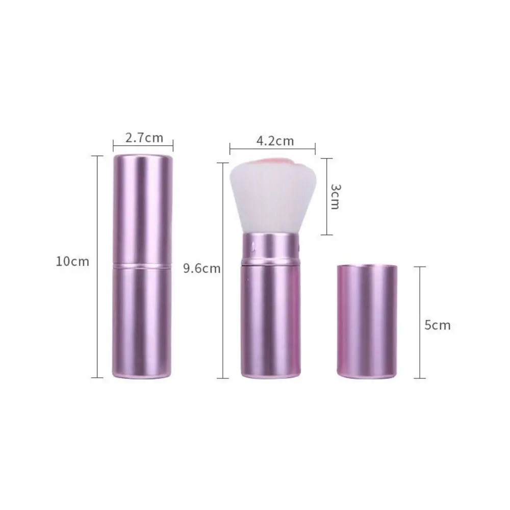 High Quality Retractable Cat Claw Makeup Brush Aluminum handle Soft Foundation Brush Cat Claw Concealer Blush