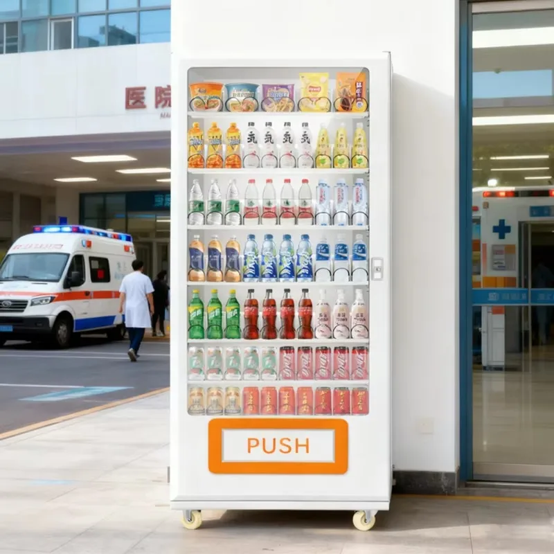 BD Automated Snack Dispenser Hospital Gateway Weatherproof Digital Payment System