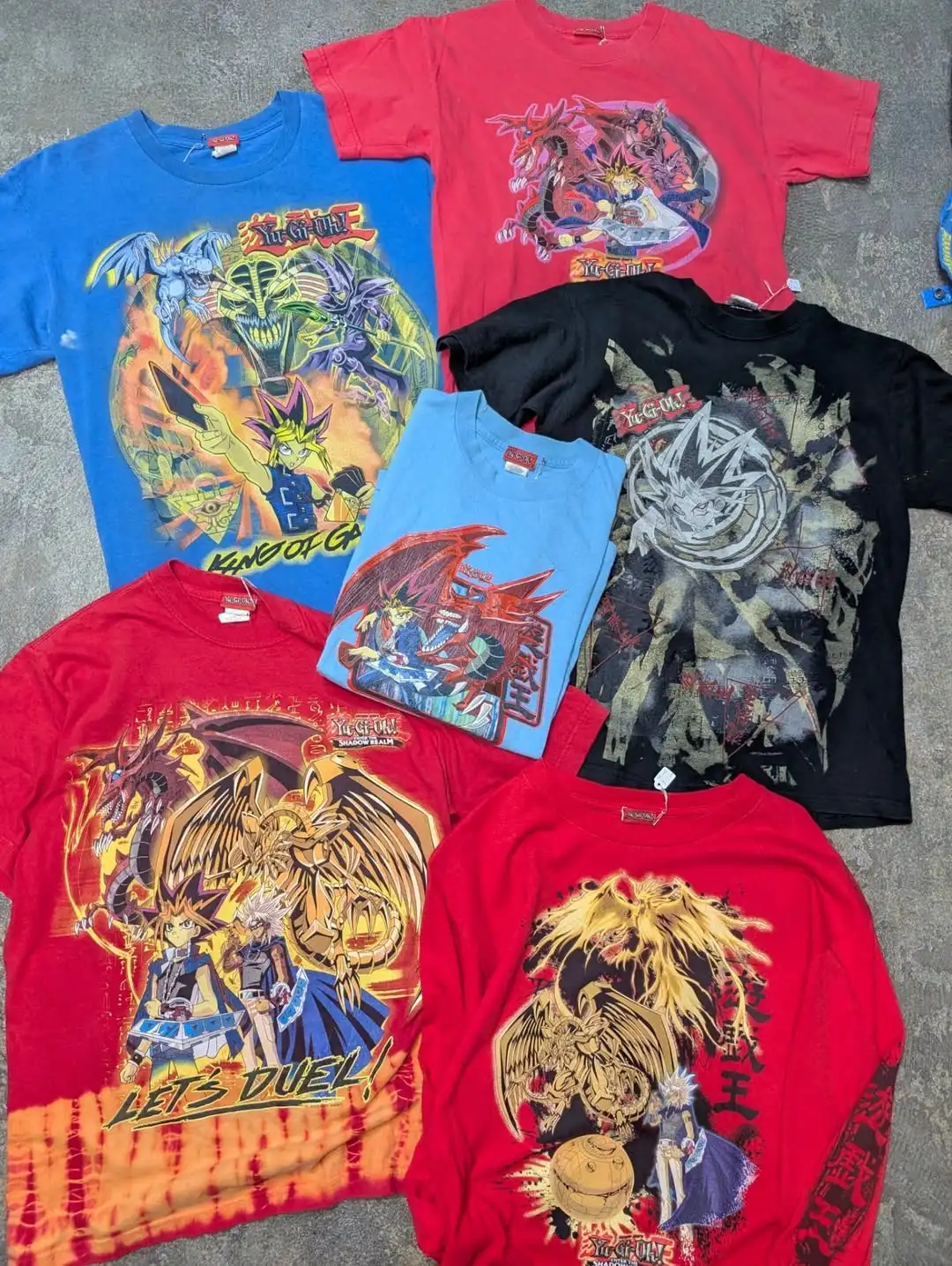Yu-Gi-Oh! Collection T Shirts Men Anime O Neck Cotton T Shirts Short Sleeve Tops Sweatshirt Summer Streetwear Men Clothing