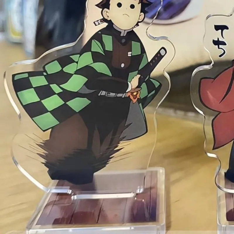 ฟิกเกอร์อะคริลิคตั้งโต๊ะ คามาโดะ ทันจิโร่ จากอนิเมะดาบพิฆาตอสูร พร้อมฐานตั้ง โมเดล โทมิโอกะ กิยู ของตกแต่งโต๊ะทำงาน รถยนต์ ป้ายตั้งโชว์ ของขวัญ