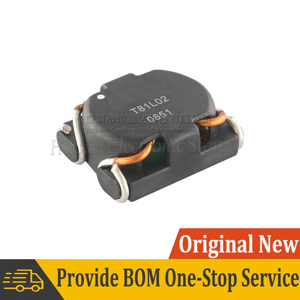 SMT Toroidal Common Mode Choke Coil Inductor Inductance 100uH 31A High Current EMI Filter DC/DC Converter Magnetic Ring T81L02