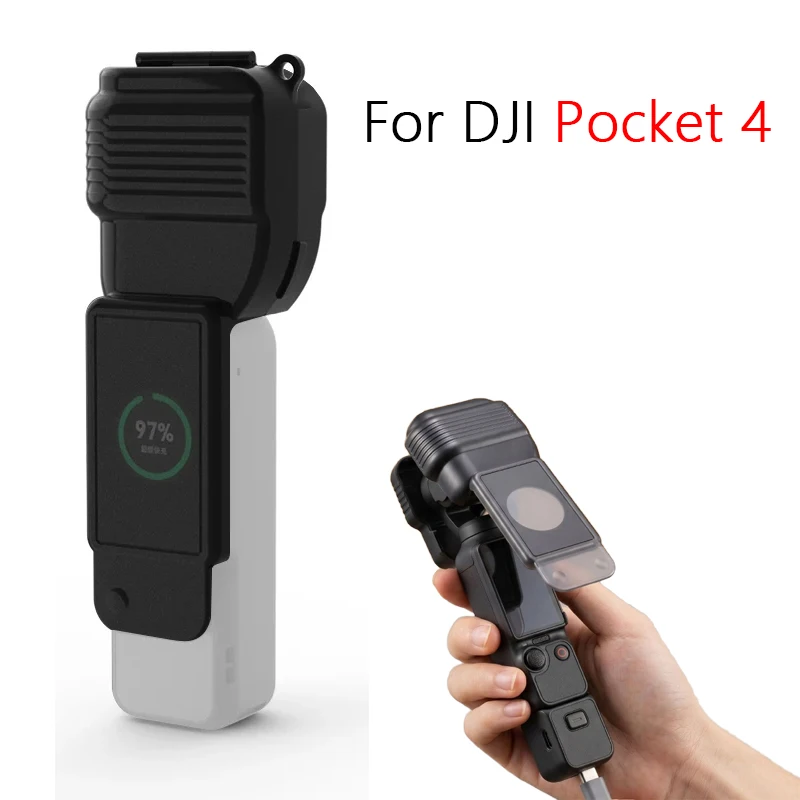 Capa Protetora para Gimbal DJI Pocket 4, Resistente a Impactos e Arranhões, Estilo Flip para DJI Osmo Pocket 4