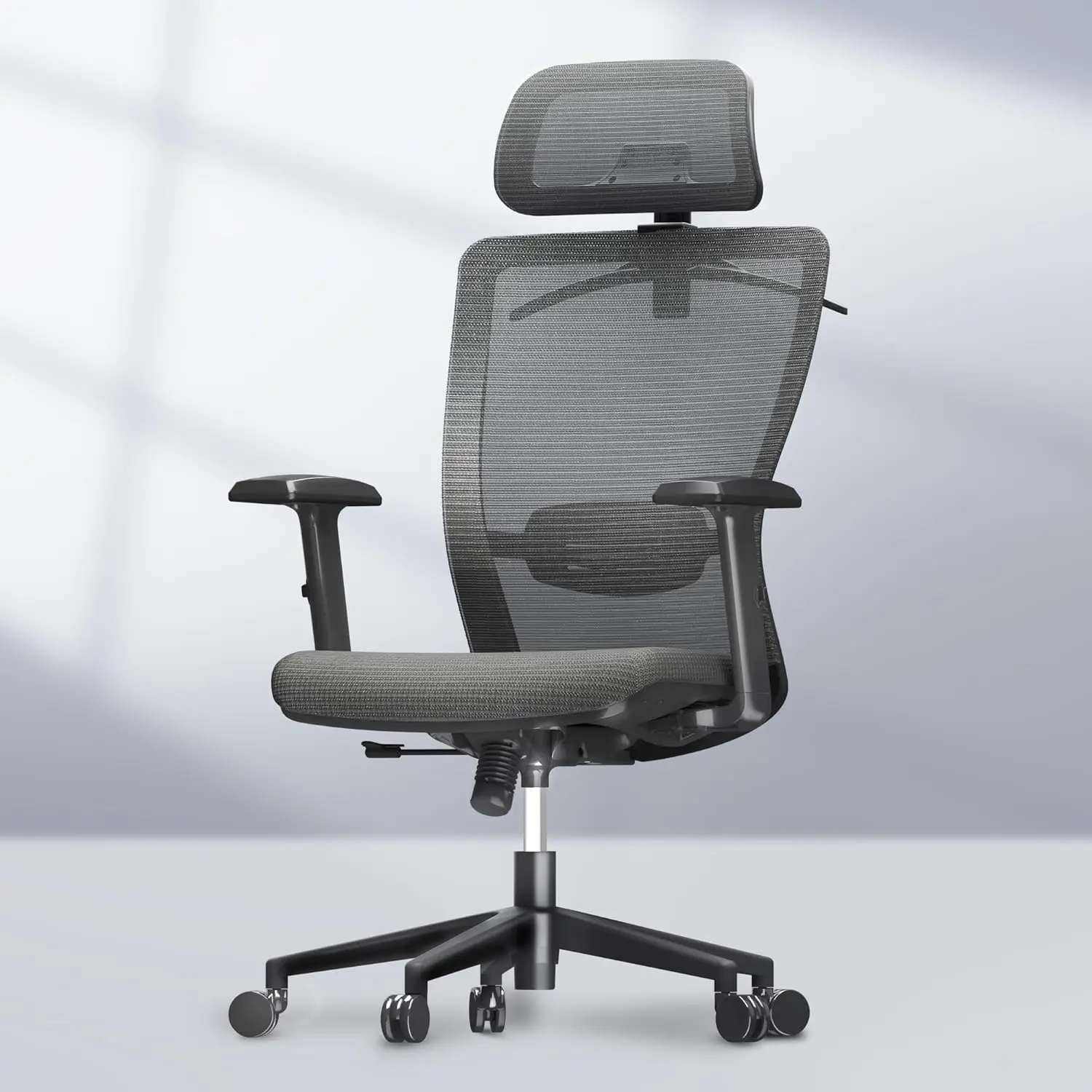 

Ergonomic Office Chair, High Ba Mesh Swivel Computer Chair, Executive Office Desk Chair, With Adjustable Lumbar Support/2D