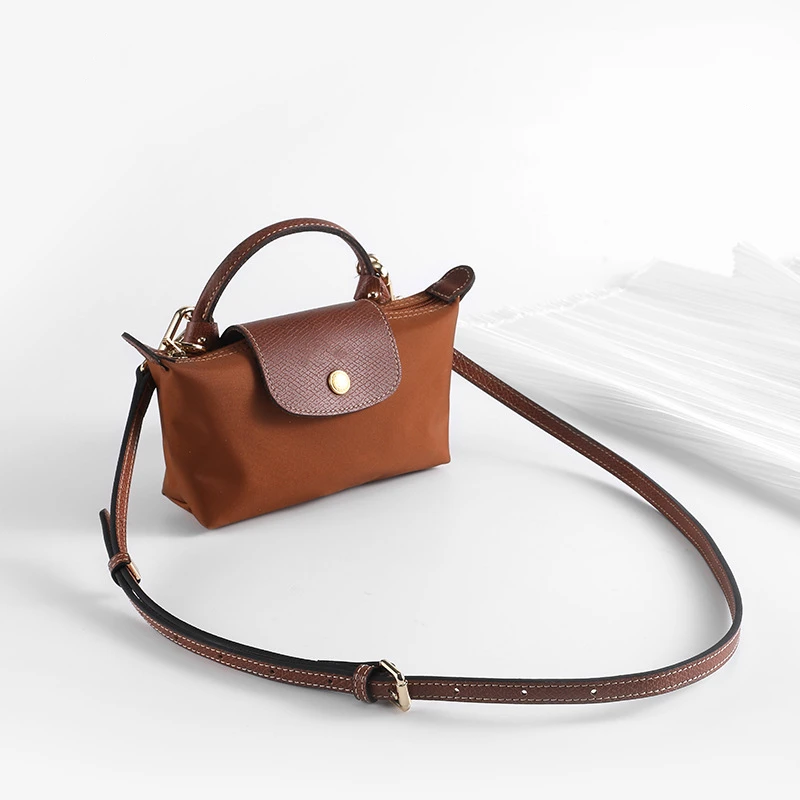 New Bag Strap For Longchamp Bag Transformation Accessories free punching For Mini Bag Shoulder Strap Mini Bag(No including Bag)