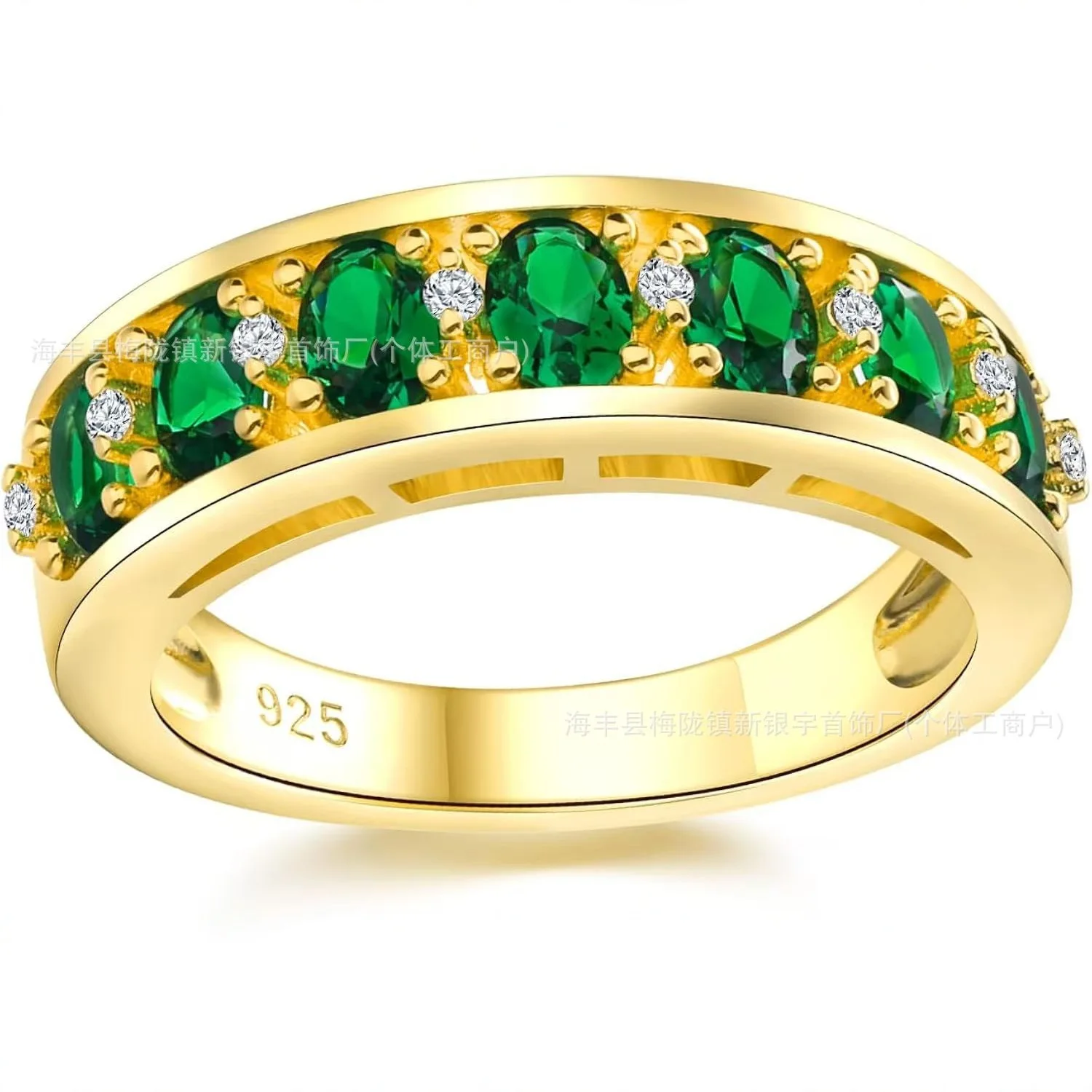 

Модный красочный модный женский комплект колец из стерлингового серебра 925 пробы с кубическим цирконием 5А, роскошный дизайнерский популярный ювелирный подарок