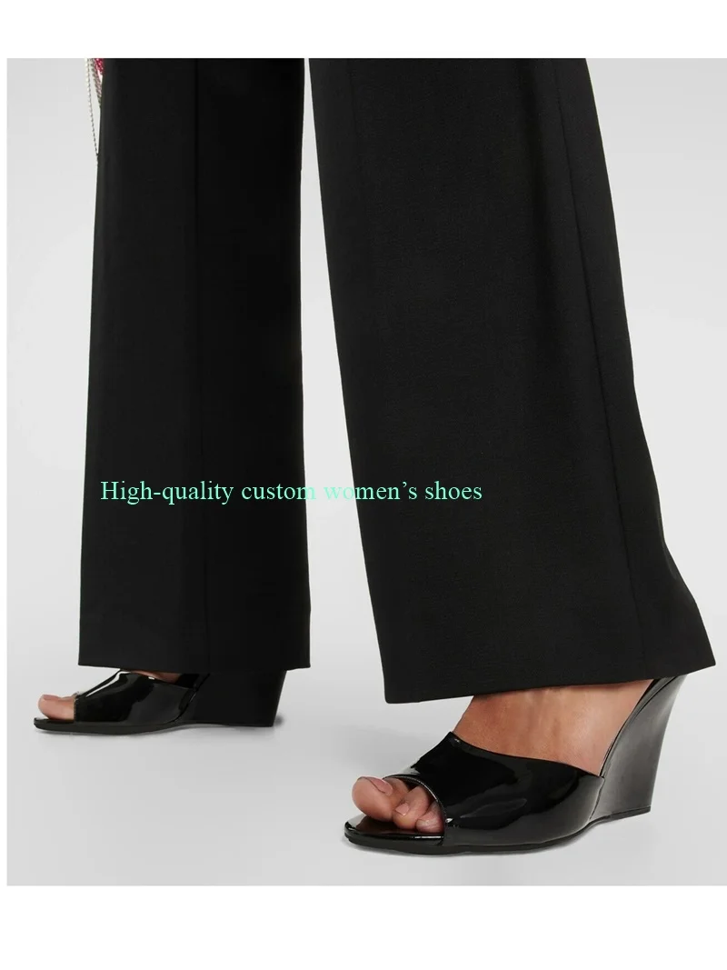 Pointed Almond Toe Pog He Shallow Luxury Slippers Summer Women's Shoes For Banquets New Model Sell Like Hot Cakes Runway Shoes